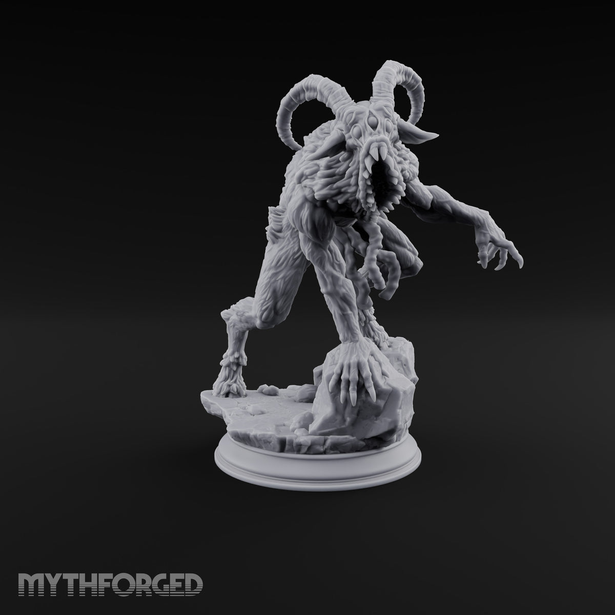 Came Down Hungry Barlgura Horned Shaggy Demon