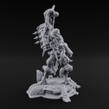 Junk Hoarding Necrolinked Wight A Miniature for Dungeons and Dragons, Pathfinder or other TTRPGs