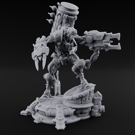 Junk Hoarding Necrolinked Wight B Miniature for Dungeons and Dragons, Pathfinder or other TTRPGs