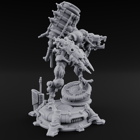 Junk Hoarding Necrolinked Wight B Miniature for Dungeons and Dragons, Pathfinder or other TTRPGs