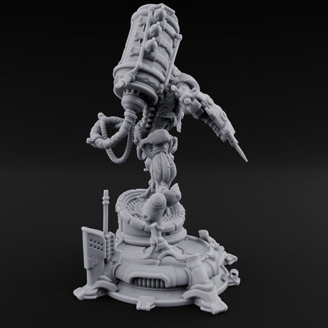 Junk Hoarding Necrolinked Wight B Miniature for Dungeons and Dragons, Pathfinder or other TTRPGs