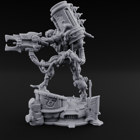 Junk Hoarding Necrolinked Wight B Miniature for Dungeons and Dragons, Pathfinder or other TTRPGs