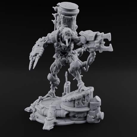 Junk Hoarding Necrolinked Wight B Miniature for Dungeons and Dragons, Pathfinder or other TTRPGs