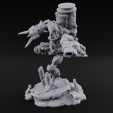 Junk Hoarding Necrolinked Wight C Miniature for Dungeons and Dragons, Pathfinder or other TTRPGs