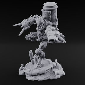 Junk Hoarding Necrolinked Wight C Miniature for Dungeons and Dragons, Pathfinder or other TTRPGs