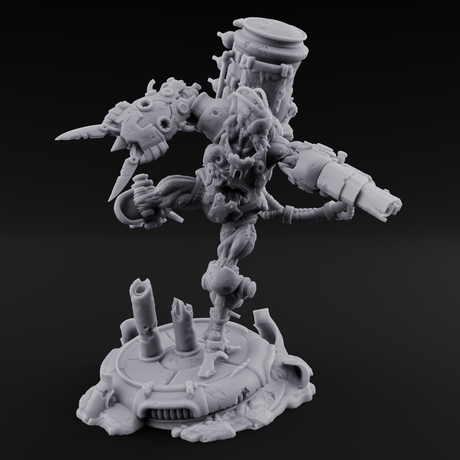 Junk Hoarding Necrolinked Wight C Miniature for Dungeons and Dragons, Pathfinder or other TTRPGs