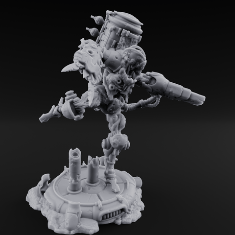Junk Hoarding Necrolinked Wight C Miniature for Dungeons and Dragons, Pathfinder or other TTRPGs
