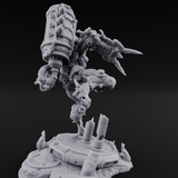 Junk Hoarding Necrolinked Wight C Miniature for Dungeons and Dragons, Pathfinder or other TTRPGs