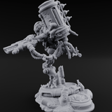Junk Hoarding Necrolinked Wight C Miniature for Dungeons and Dragons, Pathfinder or other TTRPGs