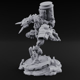 Junk Hoarding Necrolinked Wight C Miniature for Dungeons and Dragons, Pathfinder or other TTRPGs