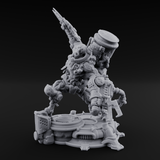 Junk Hoarding Necrolinked Wight D Miniature for Dungeons and Dragons, Pathfinder or other TTRPGs