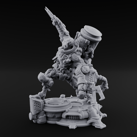 Junk Hoarding Necrolinked Wight D Miniature for Dungeons and Dragons, Pathfinder or other TTRPGs