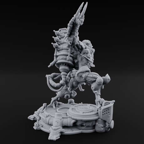 Junk Hoarding Necrolinked Wight D Miniature for Dungeons and Dragons, Pathfinder or other TTRPGs