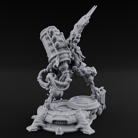 Junk Hoarding Necrolinked Wight D Miniature for Dungeons and Dragons, Pathfinder or other TTRPGs