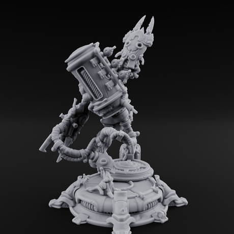 Junk Hoarding Necrolinked Wight D Miniature for Dungeons and Dragons, Pathfinder or other TTRPGs