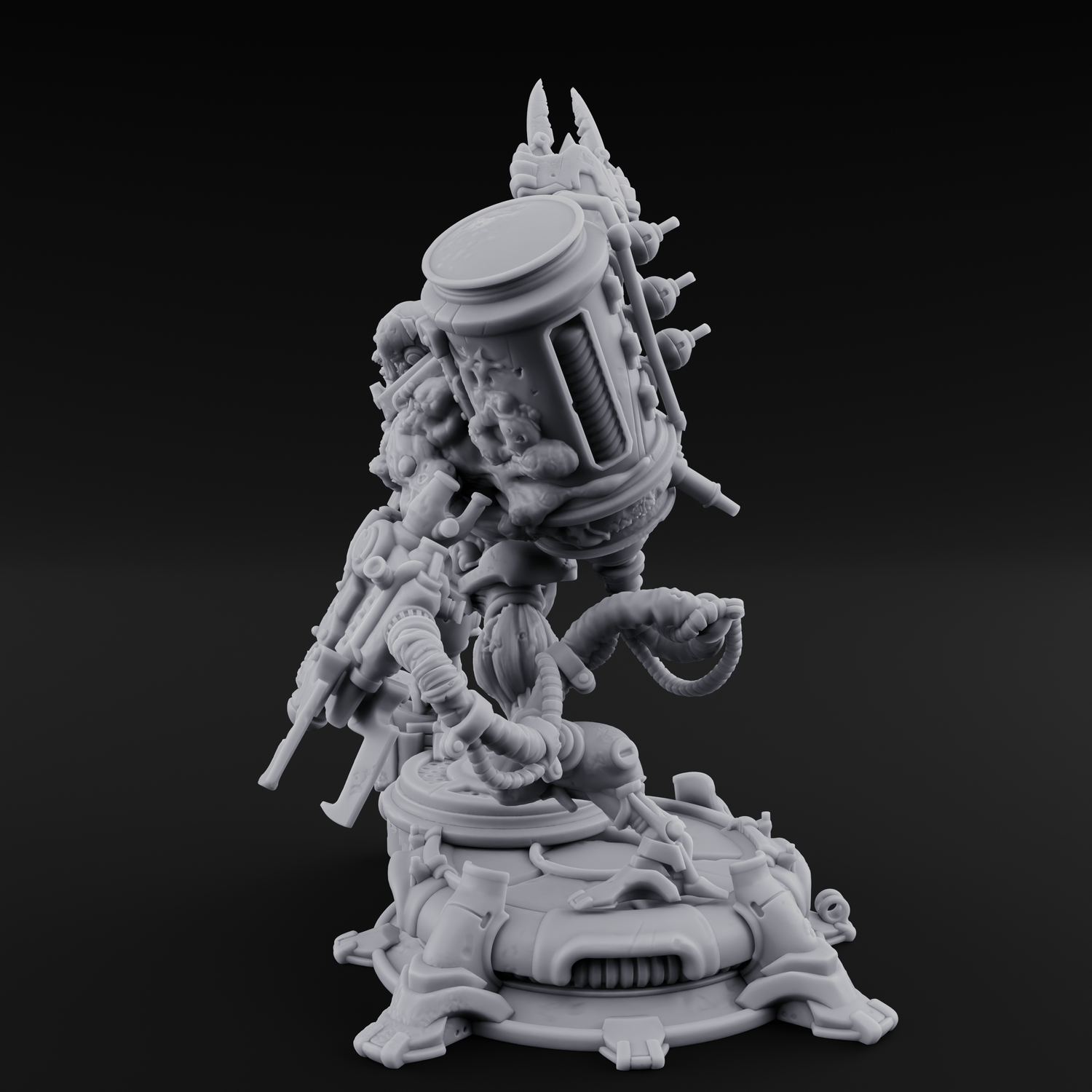 Junk Hoarding Necrolinked Wight D Miniature for Dungeons and Dragons, Pathfinder or other TTRPGs