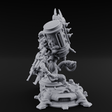 Junk Hoarding Necrolinked Wight D Miniature for Dungeons and Dragons, Pathfinder or other TTRPGs