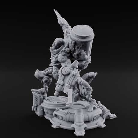 Junk Hoarding Necrolinked Wight D Miniature for Dungeons and Dragons, Pathfinder or other TTRPGs