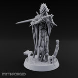Sleepless Beside the Fallen Cross Wraith Sword Warrior B