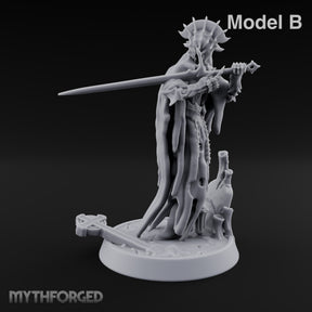 Sleepless Beside the Fallen Cross Wraith Sword Warrior B