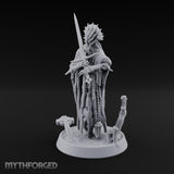 Sleepless Beside the Fallen Cross Wraith Sword Warrior C