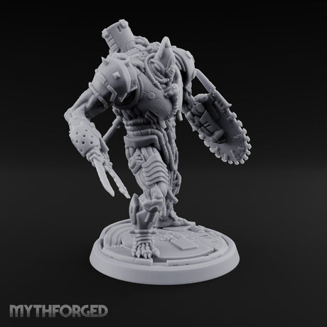 Rebuilt Without Asking Flesh Golem Cyber Warriors — A