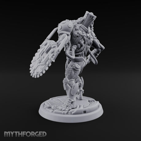 Rebuilt Without Asking Flesh Golem Cyber Warrior A