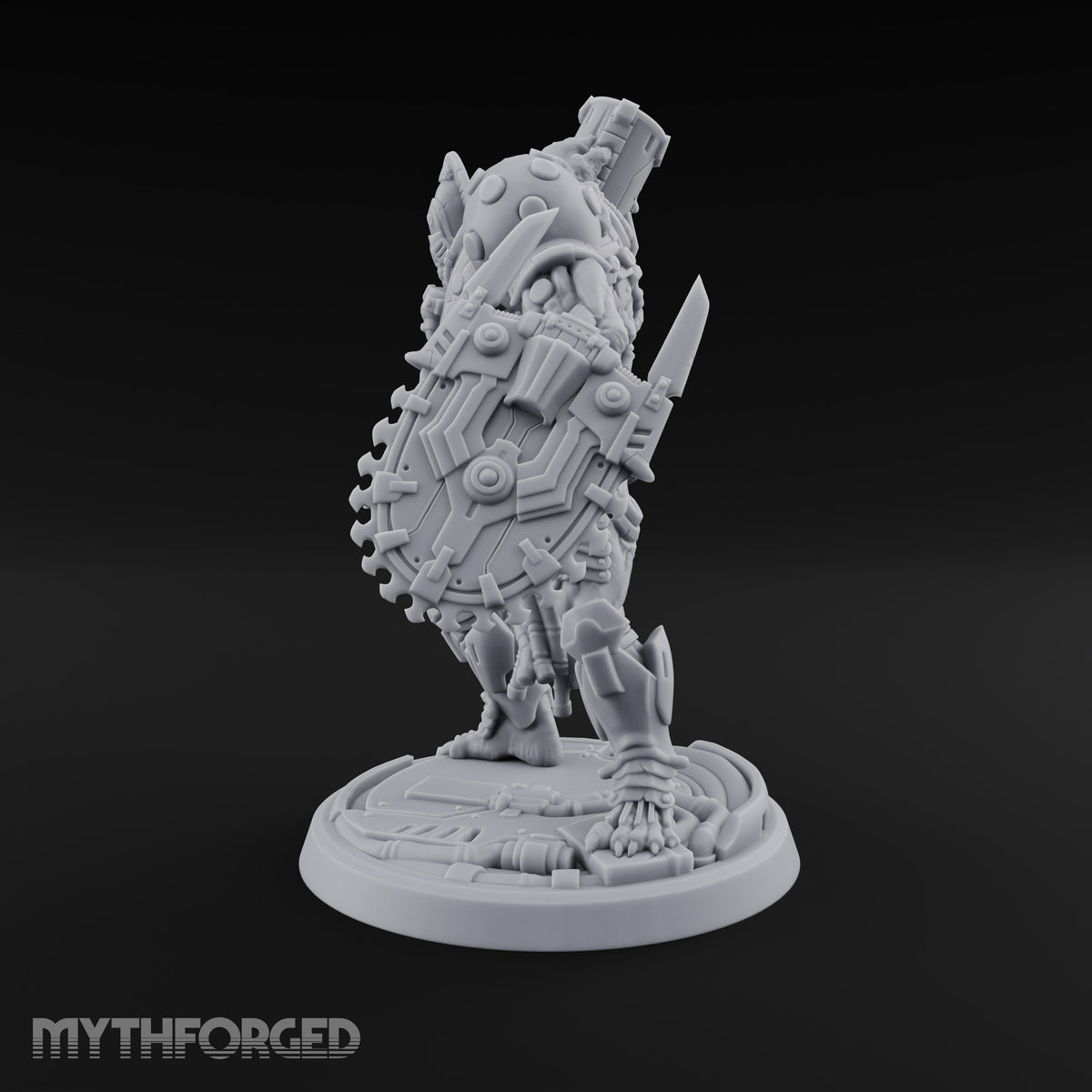 Rebuilt Without Asking Flesh Golem Cyber Warrior A