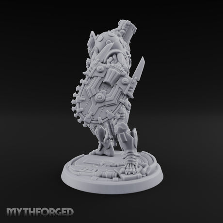 Rebuilt Without Asking Flesh Golem Cyber Warrior A
