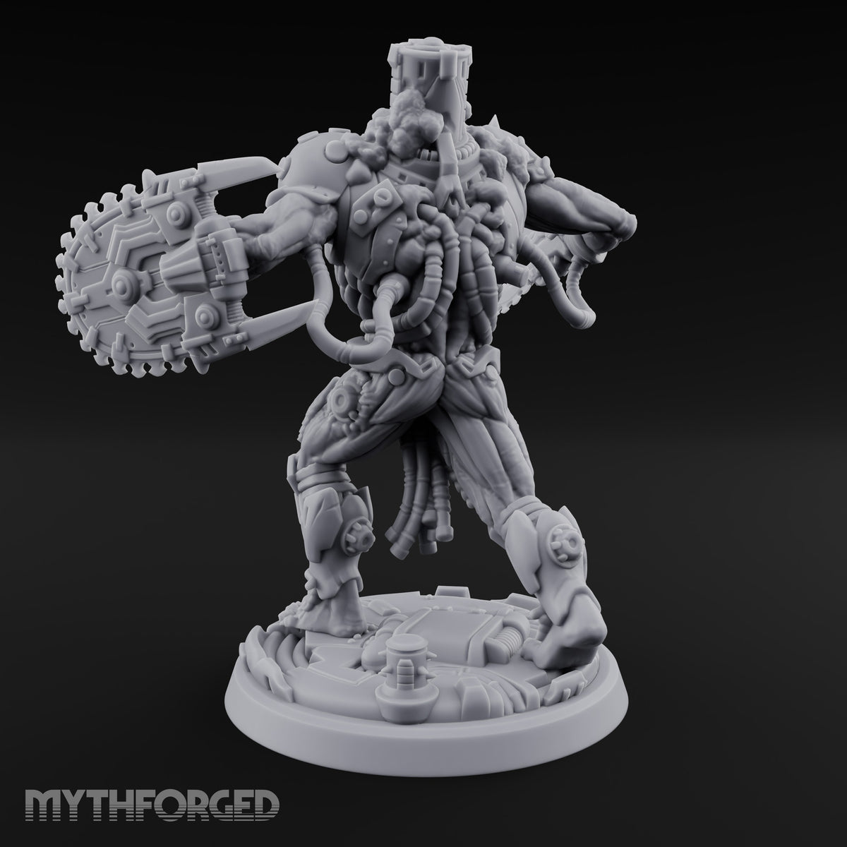 Rebuilt Without Asking Flesh Golem Cyber Warrior B