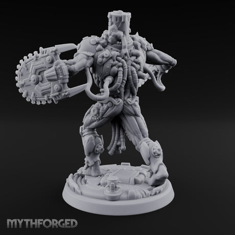 Rebuilt Without Asking Flesh Golem Cyber Warrior B
