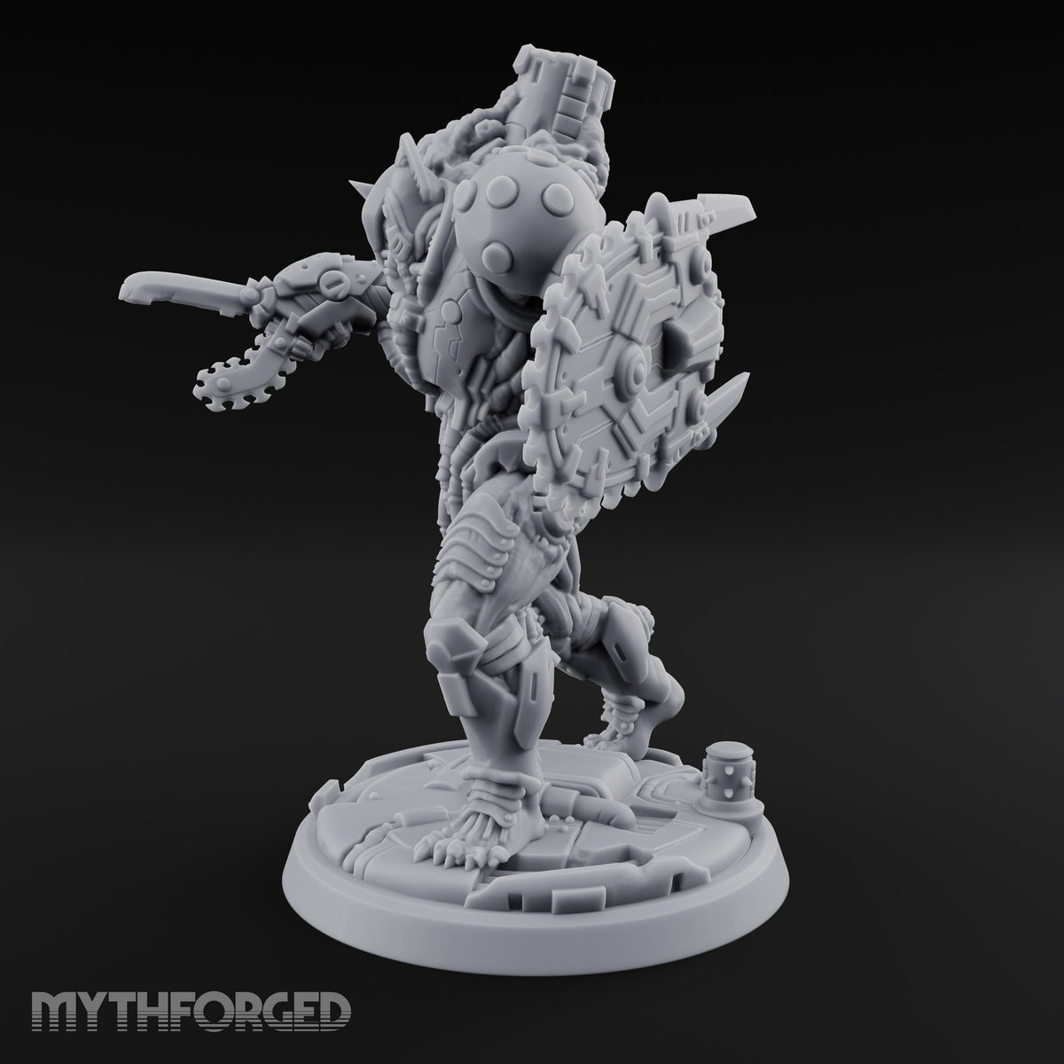 Rebuilt Without Asking Flesh Golem Cyber Warrior B