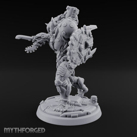 Rebuilt Without Asking Flesh Golem Cyber Warrior B