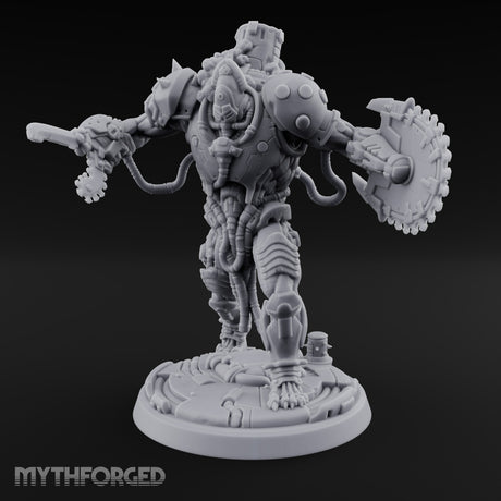 Rebuilt Without Asking Flesh Golem Cyber Warrior B