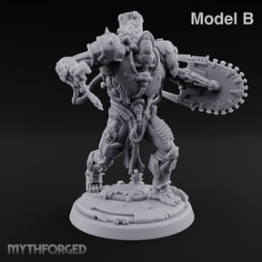 Rebuilt Without Asking Flesh Golem Cyber Warrior B