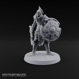 Hollow Under the Horns Skeleton Axe Warrior A