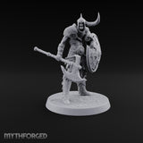 Hollow Under the Horns Skeleton Axe Warriors — A