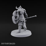 Hollow Under the Horns Skeleton Axe Warrior A
