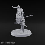 Hollow Under the Horns Skeleton Axe Warrior A