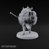 Hollow Under the Horns Skeleton Axe Warrior B