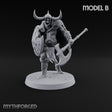 Hollow Under the Horns Skeleton Axe Warrior B