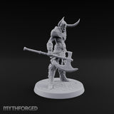 Hollow Under the Horns Skeleton Axe Warriors — C