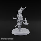 Hollow Under the Horns Skeleton Axe Warrior C