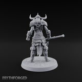 Hollow Under the Horns Skeleton Axe Warrior C