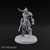 Hollow Under the Horns Skeleton Axe Warrior C