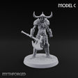 Hollow Under the Horns Skeleton Axe Warrior C