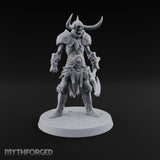 Hollow Under the Horns Skeleton Axe Warriors — D