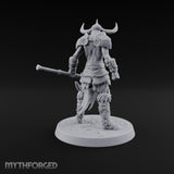 Hollow Under the Horns Skeleton Axe Warrior D