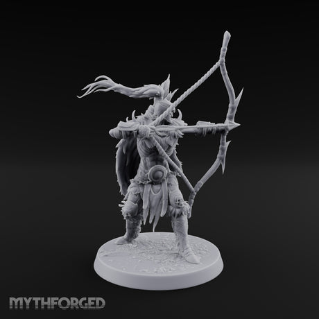Still Holding Full Draw Skeleton Archer