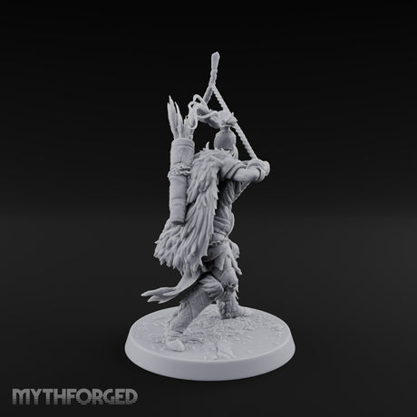 Still Holding Full Draw Skeleton Archer